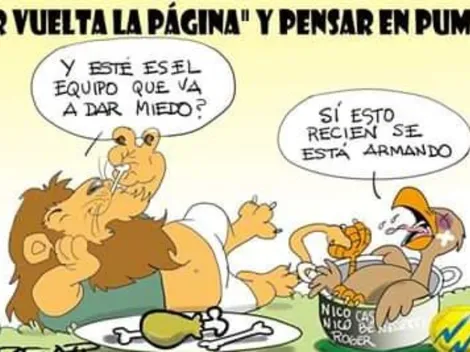 El Cartón de Edgar: "Dar vuelta la página y pensar en Pumas"