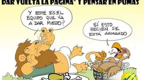 El Cartón de Edgar: "Dar vuelta la página y pensar en Pumas"