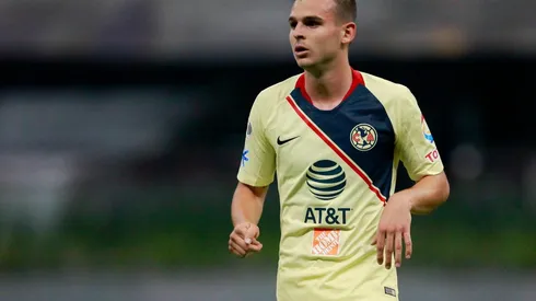 Nicolás Benedetti, feliz por su debut con las Águilas.