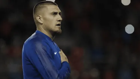 Castillo con la Selección Chilena.