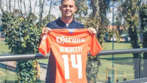 Nicolás Benedetti usará el número 14 en América.