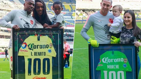 Marchesín e Ibarra fueron reconocidos en el Azteca.
