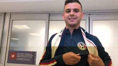 Benedetti en su llegada a México.