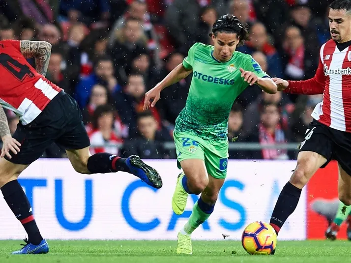 Así fue el debut de Lainez como titular en Betis