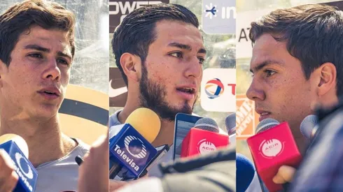 Ortega, Hernández y Córdova atendieron a los medios en Coapa