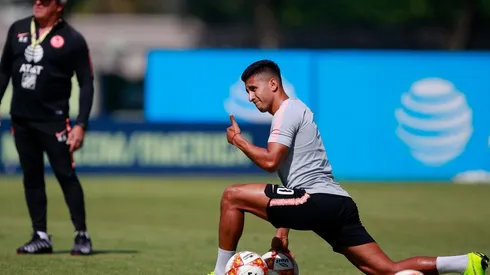 Cecilio Domínguez sigue entrenando en Coapa.