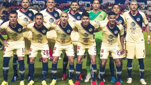 El 11 inicial de América ante Necaxa.