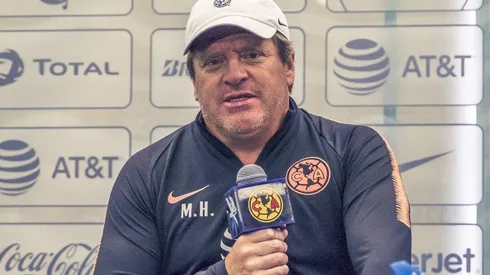 Miguel Herrera y el reporte de los lesionados del América.