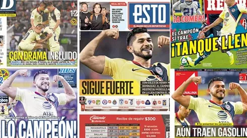 Todo azulcrema los diarios este sábado