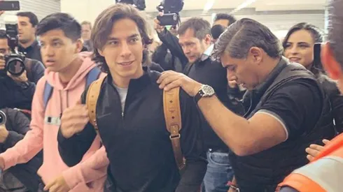 Revuelo total causó su partida a suelo europeo