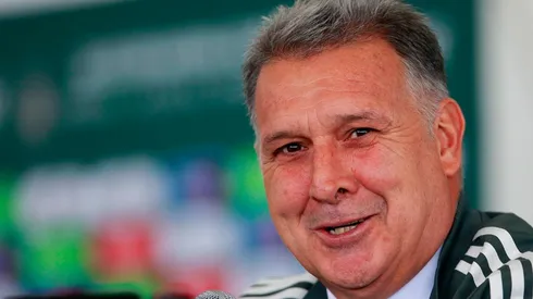 Tata Martino durante su rueda de prensa de presentación. (Foto: Jam Media)