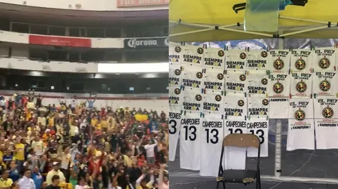 Gran energía de los fanáticos de Las Águilas