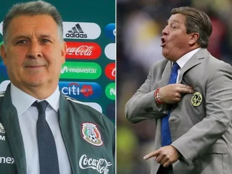 Primero el campeón: Tata Martino se reúne con Herrera