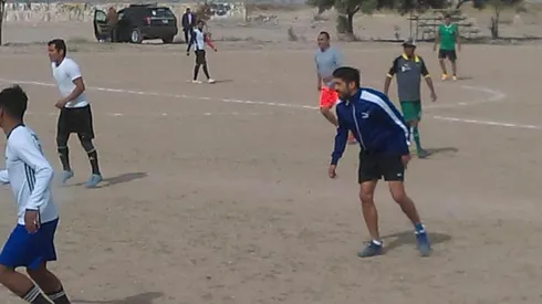 Oribe Peralta regresó a su pueblo para la festividad de fin de año.