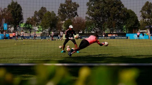 Así lucía la cancha 1 antes de sacarle el césped