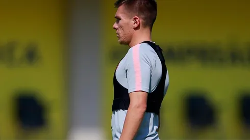 Cristian Insaurralde se reintegró a la dinámica grupal en Coapa.