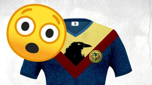 Le crearon playera para el día de los muertos al América.