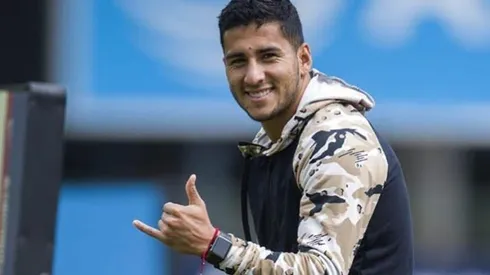 Cecilio Domínguez aprovechó el domingo para alentar al Femenil en Coapa.