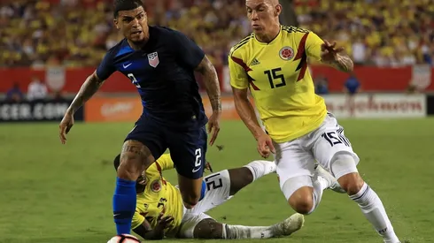 Uribe jugó los 90 minutos del partido.