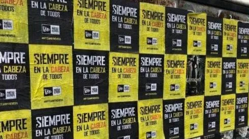 Esta publicidad copó los muros de la Ciudad de México.