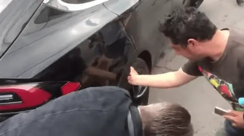 Herrera chocó su auto en las últimas horas.