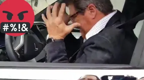 El Piojo también chocó su vehículo en Coapa.