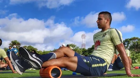 Jorge Sánchez se lastimó hoy en Coapa.