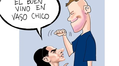 El Cartón de Edgar: "La burla de Miazga a Lainez"