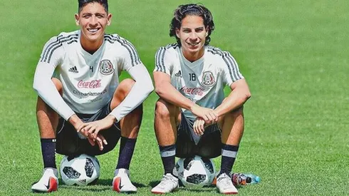 Edson Álvarez y Diego Lainez fueron titulares ayer en el Tricolor.