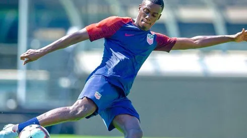 Timothy Weah no escatimó en elogios para Diego Lainez.