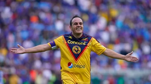 Blanco festejó su golazo en el Estadio Azul.