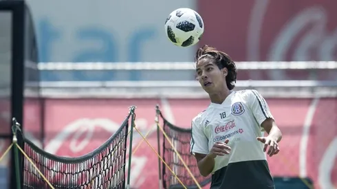 Lleno de elogios Lainez por su debut / Foto: Mexsport