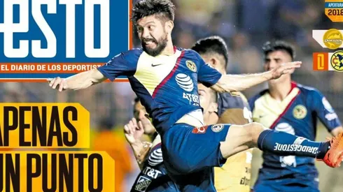 Los medios nacionales recordaron la falta de gol de Peralta en Sinaloa