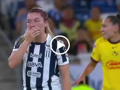 La icónica reacción de Katty Martínez a la goleada de América Femenil a Rayadas