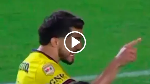 Henry Martín no se guardó nada contra el portero.