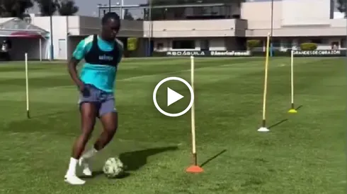 Hugo Buyla se prepara para debutar con las Águilas en la Liga MX