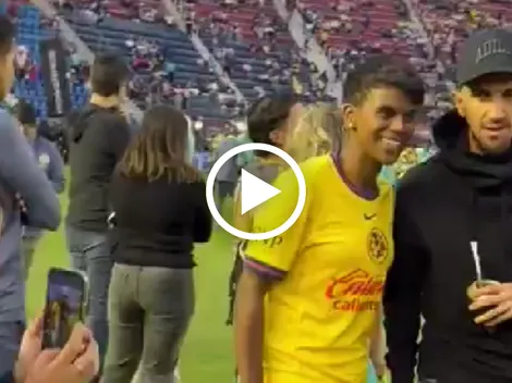 Diego Valdés recibió criticas por este gesto con Prisca Awiti