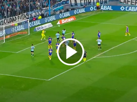 Roger Martínez ingresó y marcó este golazo para remontarle a Boca