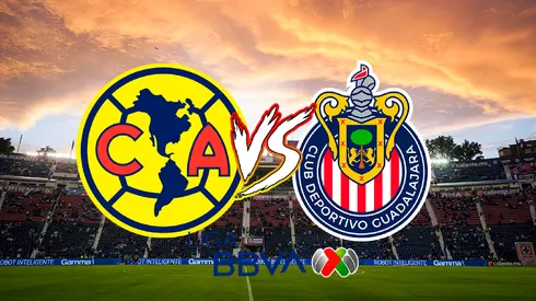 América recibe a Chivas en el Clásico Nacional de este torneo.