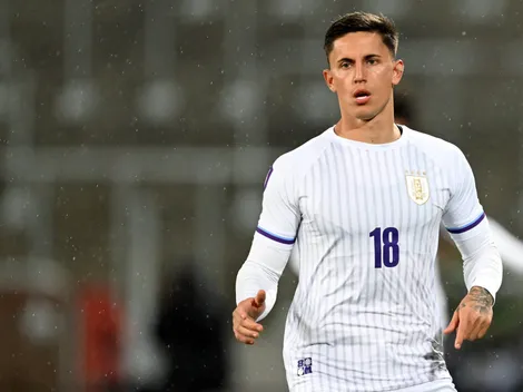 ¿Gracias al América? Lo que dijo Brian Rodríguez tras ser titular con Uruguay