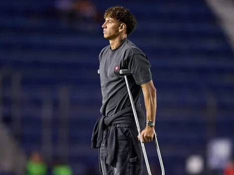 Igor Lichnovsky revela su horrible cicatriz por la cirugía de rodilla