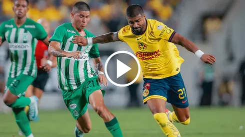 América rescató el empate ante el Atlético Nacional.