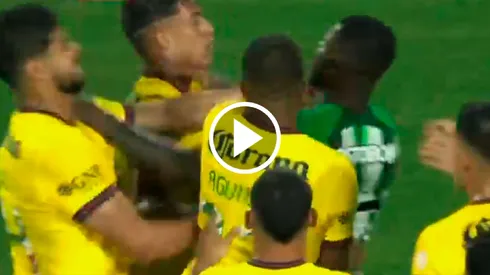 América casi se van a los golpes.