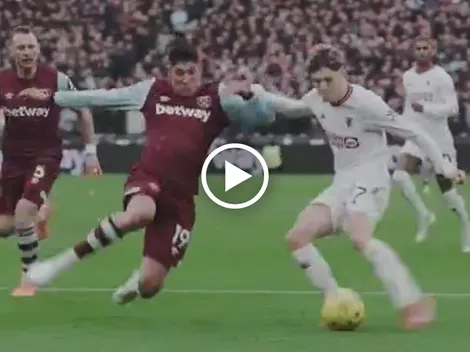 La espectacular acción defensiva de Edson Álvarez en contra de Garnacho