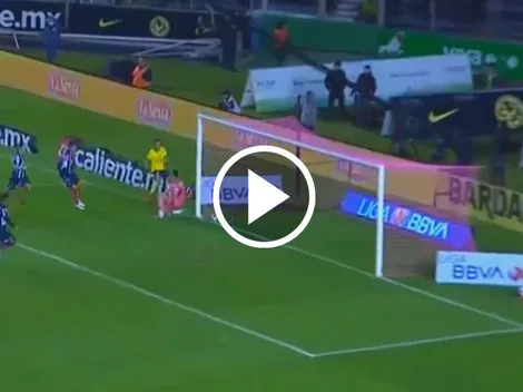 Fidalgo le dio la victoria al América con un gol agónico ante Monterrey