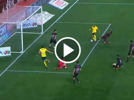 La magia de Henry Martín: jugada de crack y asistencia para el gol de Rodrigo Aguirre