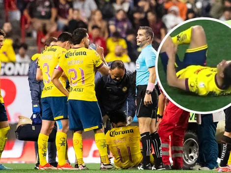 Víctor Dávila enciende las alarmas en América tras salir lesionado ante Tijuana