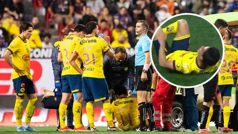 Víctor Dávila enciende las alarmas en América tras salir lesionado ante Tijuana