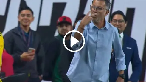 Juan Carlos Osorio explotó tras su expulsión contra América
