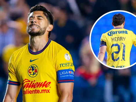 ¿Por qué Henry Martín utiliza el número de camiseta 21 en el América?